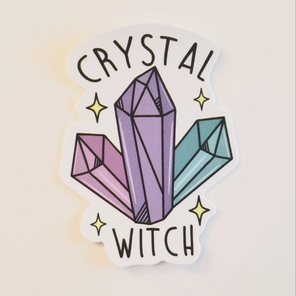10/$10 Crystal Witch Sticker - Picture 1 of 1